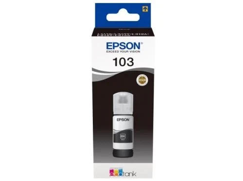 Чорнило Epson 103, Black, 65 мл (C13T00S14A) - Фото 1 Чорнило Epson 103, Black, 65 мл (C13T00S14A) - изображение 1