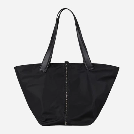Сумка-шопер жіноча тканинна велика ALEXANDER SMITH Lauren Large ABBCLRWL-B171-BLK Чорна (800070355435) - Фото 1 Сумка-шопер жіноча тканинна велика ALEXANDER SMITH Lauren Large ABBCLRWL-B171-BLK Чорна (800070355435) - зображення 1