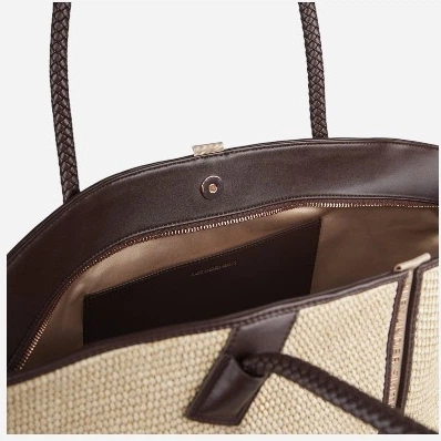 Torebka shopper damska duża ALEXANDER SMITH Lauren Medium ABBDLRWM-B172-MDO Beżowa (800070355440) - obraz 5