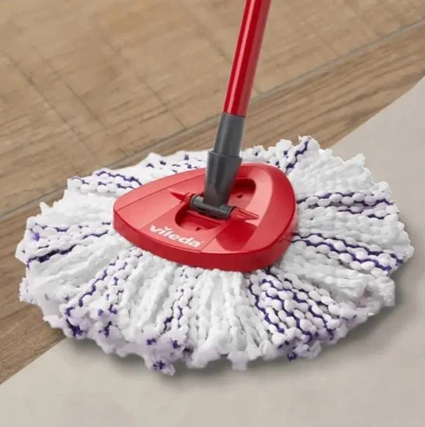 Сменная насадка для швабры Vileda TURBO 3in1 Microfibre 167751, микрофибра, для всех типов полов - изображение 5