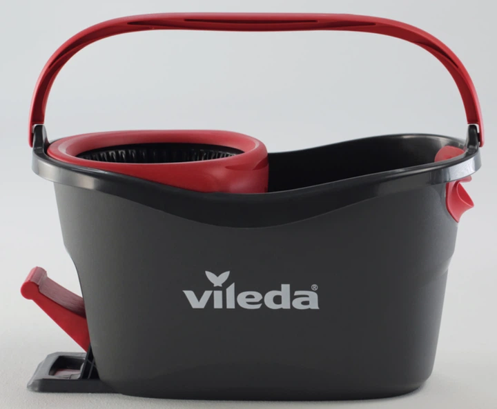 Набор для уборки Vileda TURBO 2in1 Microfibre 163422 – швабра + ведро с отжимом, микрофибра, для всех типов полов - Фото 10 Набор для уборки Vileda TURBO 2in1 Microfibre 163422 – швабра + ведро с отжимом, микрофибра, для всех типов полов - изображение 10