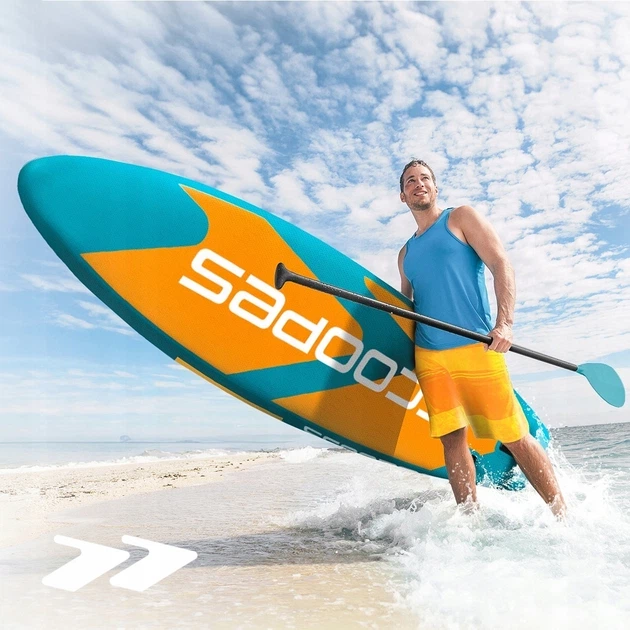 Надувна SUP дошка Scoopes Velo 350 см 2в1 (SUP + каяк) з веслом, сидінням, насосом та повним комплектом аксесуарів - Фото 2 Надувна SUP дошка Scoopes Velo 350 см 2в1 (SUP + каяк) з веслом, сидінням, насосом та повним комплектом аксесуарів - зображення 2