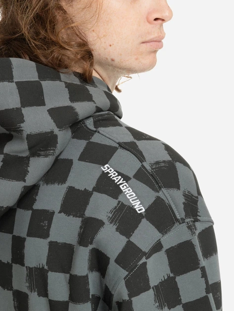 Bluza z kapturem męska Sprayground Grey Sip Vanquish SP611 M Szara (800070332427) - obraz 2