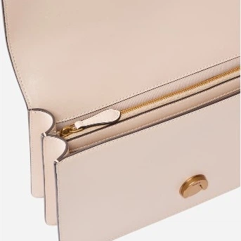 Сумка крос-боді жіноча з натуральної шкіри середня Pinko Love One Classic 105857A0F1 C50Q Бежева (800070357049) - зображення 4