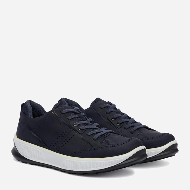 Sneakersy męskie skórzane ECCO Byway 2.0 52280450595 41 26.8 cm Granatowe (194891759151) - obraz 2