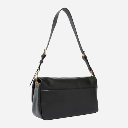 Torebka bagietka damska ze skóry naturalnej Pinko Click Soft Horizontal Handle 106178A0QO Z99Q Czarna (800070357036) - obraz 2