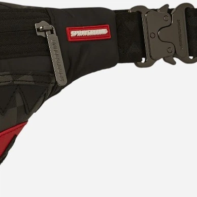 Torebka nerka na pas materiałowa Sprayground Savvy 910B6857NSZ Czarna (800070333197) - obraz 3