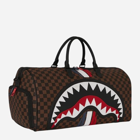 Torba podróżna Sprayground Machine Francaise 910D7490NSZ Brązowa (800070340828) - obraz 3