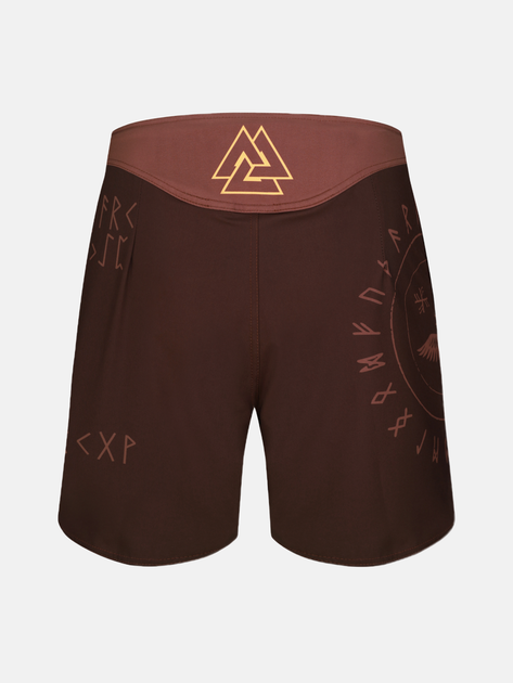 Шорти для єдиноборств Stratum Valhalla Fightshorts Brute Brown XS Колір Червоний (501351-855-XS) - зображення 2