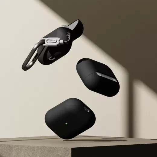Чохол Ringke Silicone Black для AirPods Pro 3 - зображення 4