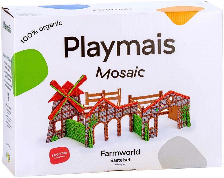 Мозаика PlayMais Mosaic Ферма 8000 шт 160973.4 (4041077012790) - Фото 1 Мозаика PlayMais Mosaic Ферма 8000 шт 160973.4 (4041077012790) - изображение 1
