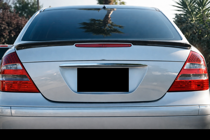 Спойлер (Карбон) для Mercedes E-сlass W211 2002-2009 гг - изображение 5