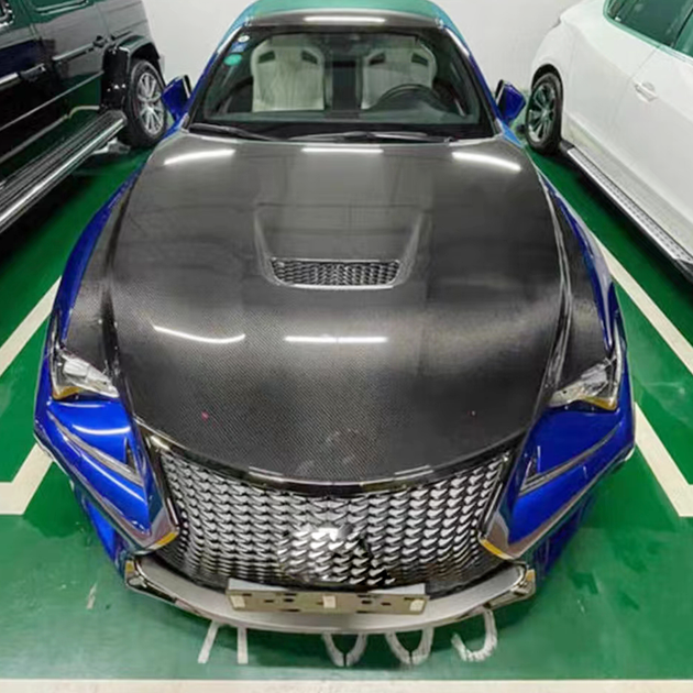 Капот (для GS F 2015-2020, Карбон) для Lexus GS - Фото 1 Капот (для GS F 2015-2020, Карбон) для Lexus GS - изображение 1