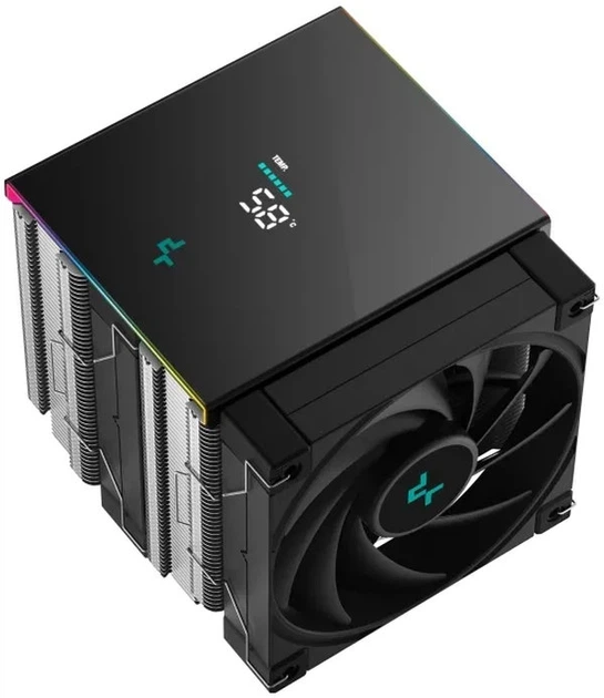 Chłodzenie DeepCool AK620 Digital SE Black (R-AK620-BKADMN-GJD) - obraz 5