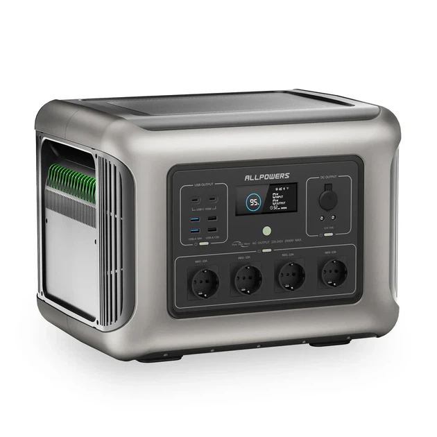 Портативна зарядна станція Allpowers R2500 2500W 2016 Wh - зображення 5
