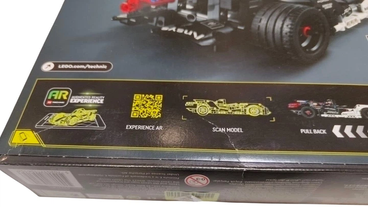 Конструктор LEGO Technic Formula E Porsche 99X Electric 422 деталі (42137) (955555916005745) - Уцінка - зображення 2