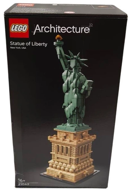 Конструктор LEGO Architecture Статуя Свободи 1685 деталей (21042) (955555917301101) - Уцінка - зображення 3
