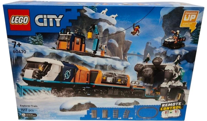 Конструктор LEGO City Полярний експрес дослідників Арктики 1517 елемента (60470) (955555917301424) - Уцінка - Фото 6 Конструктор LEGO City Полярний експрес дослідників Арктики 1517 елемента (60470) (955555917301424) - Уцінка - зображення 6