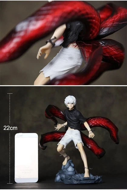 Колекційна Аніме Фігурка Кен Канекі Tokyo Ghoul, Токійський Гуль Ken Kaneki 22 см - Фото 3 Колекційна Аніме Фігурка Кен Канекі Tokyo Ghoul, Токійський Гуль Ken Kaneki 22 см - зображення 3