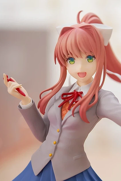 Аниме фигурка Monika Doki Doki Literature Club! Коллекционная фигурка Моника Доки Доки Литературный клуб 18 см - Фото 6 Аниме фигурка Monika Doki Doki Literature Club! Коллекционная фигурка Моника Доки Доки Литературный клуб 18 см - изображение 6