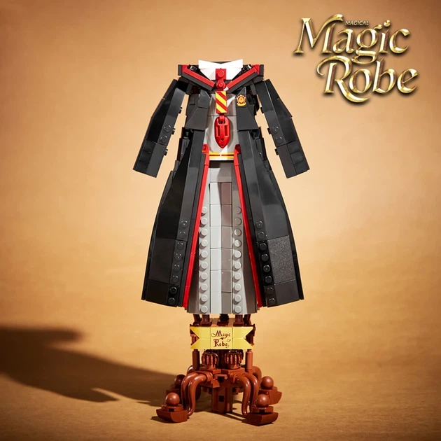 Колекційний конструктор Плащ чарівника Harry Potter з Гаррі Поттера 661 деталі MOC модель магічного плаща - зображення 3