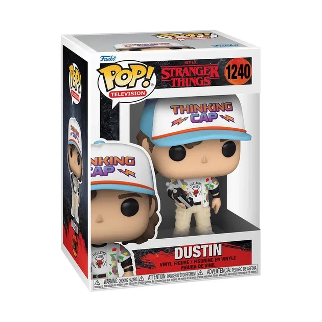 Фігурка Funko Pop Stranger Things Dustin Фанко Поп Дуже дивні справи Дастін #1240 - Фото 2 Фігурка Funko Pop Stranger Things Dustin Фанко Поп Дуже дивні справи Дастін #1240 - зображення 2