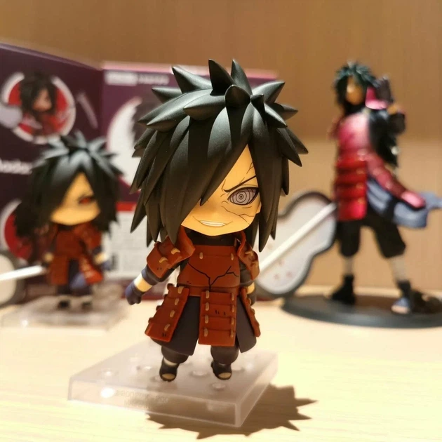 Сборная подвижная Аниме Фигурка Нендороид 2175 Мадара Учеха из аниме Наруто Nendoroid Naruto коллекционная фигурка 10 см - изображение 8