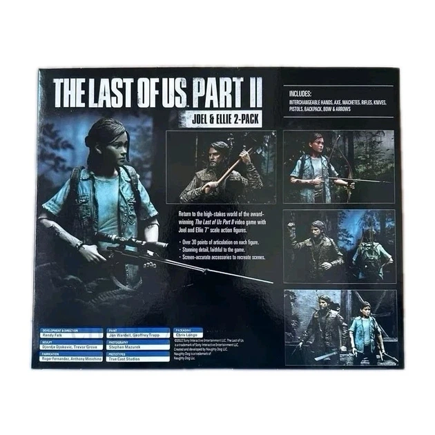 Набор фигурок NECA The Last of Us Part II Джоэл и Элли с луком 18 см (2 фигурки) - изображение 2