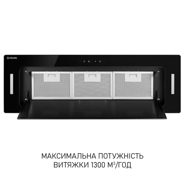 Вытяжка полновстраиваемая Minola BGH 9977 BL Silent - изображение 3