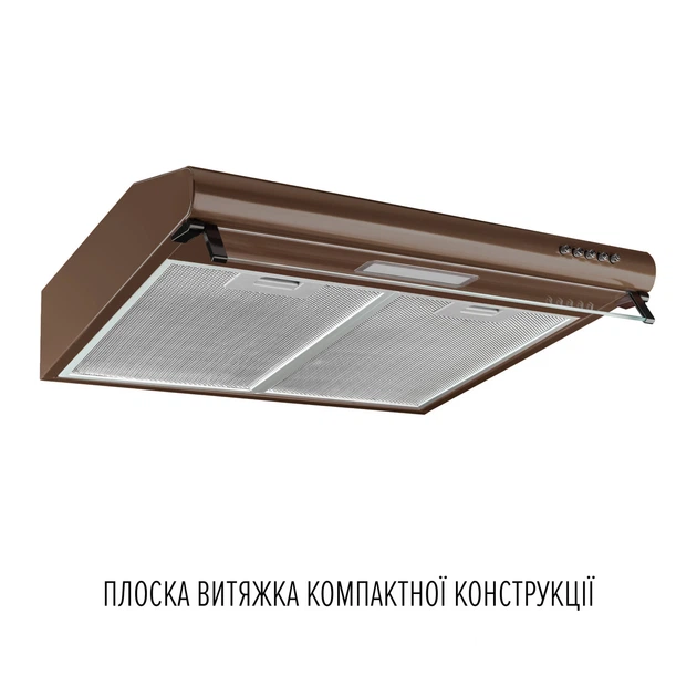 Вытяжка плоская Perfelli PL 5144 Dark BR LED - изображение 2