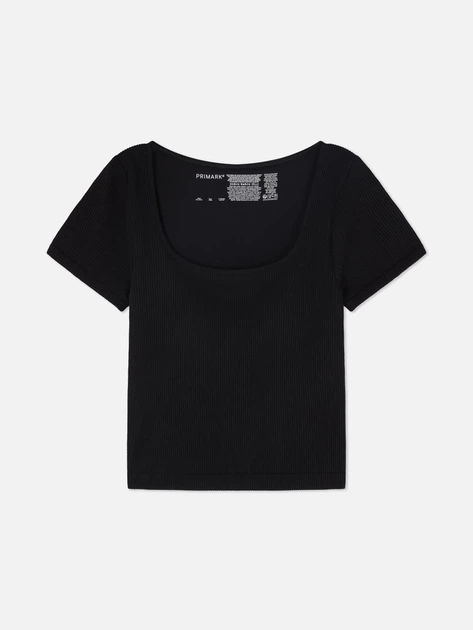 Топ для спорту Primark чорний ICGNO394 M - изображение 5