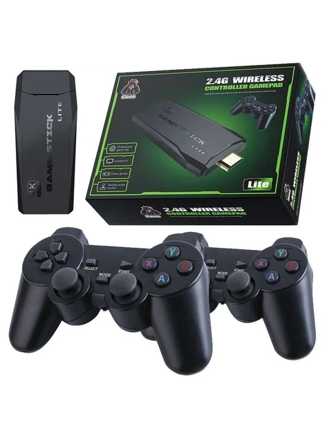 Ігрова приставка Game Stick Lite M8 64GB Data Frog 4K HDMI, 20000+ ретро ігор, 10 емуляторів (PS1, Sega, Dendy, Atari), 2 бездротові джойстики, консоль для ТВ Plug&Play - Фото 8 Ігрова приставка Game Stick Lite M8 64GB Data Frog 4K HDMI, 20000+ ретро ігор, 10 емуляторів (PS1, Sega, Dendy, Atari), 2 бездротові джойстики, консоль для ТВ Plug&Play - изображение 8