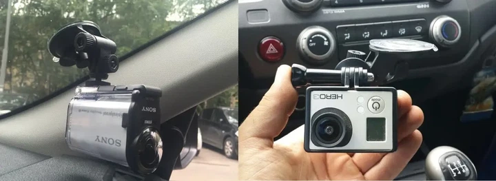 Небольшая присоска для экшн-камер GoPro SJCAM XIAOMI - изображение 8