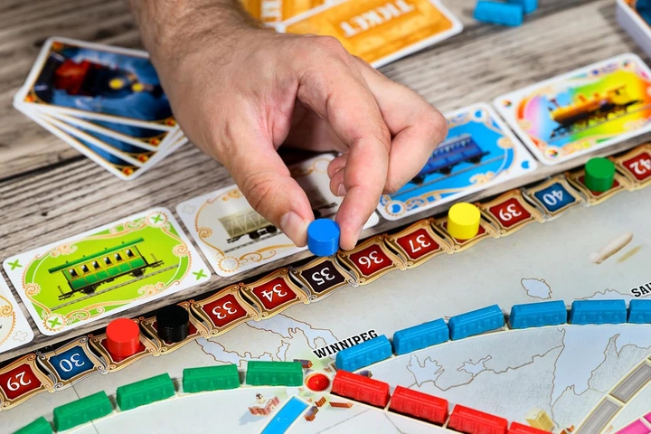 Настольная Игра Билет На Поезд США Новое Издание Ticket to Ride USA Alan R. Moon Days of Wonder 71791 - изображение 4