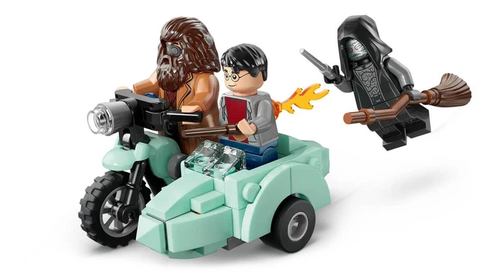 Конструктор LEGO Harry Potter Хагрид и Гарри: Побег с Тисовой улицы 124 детали (76459) - изображение 5