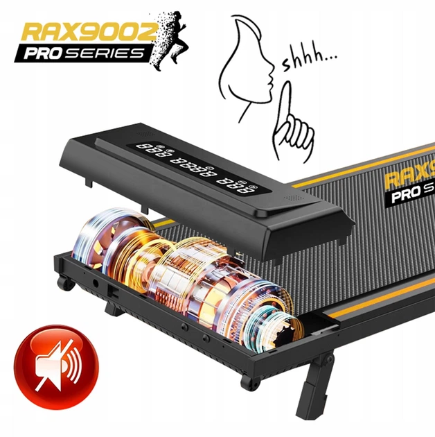 Беговая дорожка электрическая Runner Athletix RAX9002 складная, Walking Pad 120 кг до 12 км/ч - изображение 6
