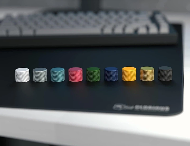 Поворотний ролик Glorious GMMK PRO Rotary Knobs Golden Yellow (GLO-ACC-P75-RK-GY) - Фото 2 Поворотний ролик Glorious GMMK PRO Rotary Knobs Golden Yellow (GLO-ACC-P75-RK-GY) - зображення 2