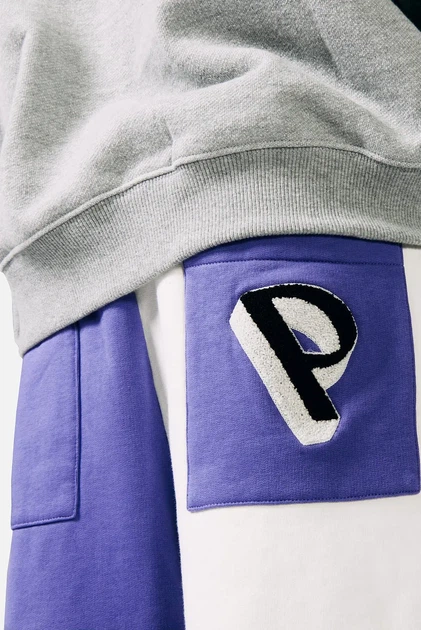 Чоловічі спортивні штани Oversized Patchwork SP GOTS Preach S 206255 - изображение 2