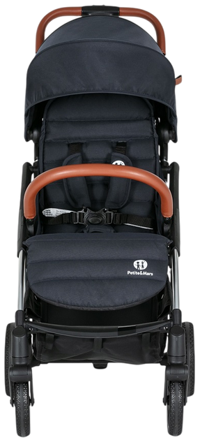 Wózek spacerowy Petite&Mars Cross Anthracite Blue (8596202001263) - obraz 4