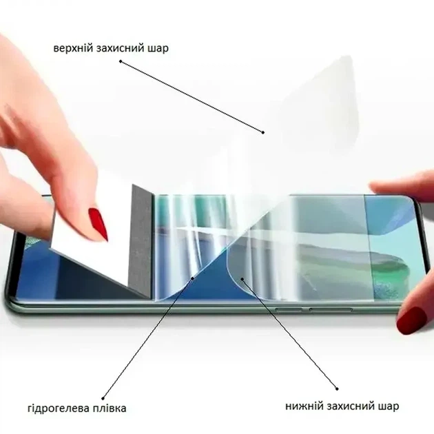 Гідро-гель плівка Recci Tablet HD 3A RS-105 для смартфонів та планшетів захисна глянсова прозора плівка 25 шт - Фото 4 Гідро-гель плівка Recci Tablet HD 3A RS-105 для смартфонів та планшетів захисна глянсова прозора плівка 25 шт - зображення 4