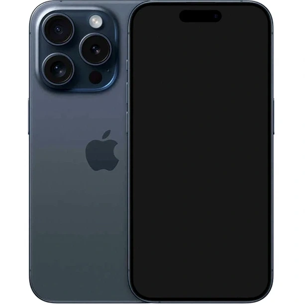 Муляж iPhone 15 Pro Max для демонстрации витрин и обучения цвет Blue Titanium - изображение 2