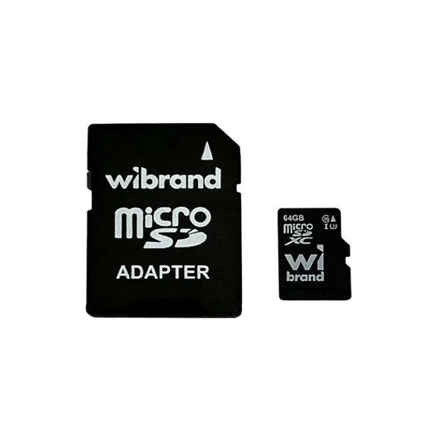 Карта памяти Wibrand MicroSDXC 64GB UHS-1 U3 для смартфонов и камер высокая скорость записи для 4K видео - изображение 4