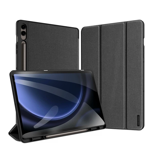 Чехол Dux Ducis Domo для Samsung Tab S10 Plus S9 Plus S9 FE Plus защитный чехол с подставкой и держателем для S Pen - изображение 5