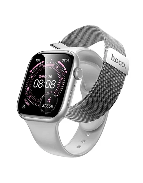 Смарт-годинник Hoco Y42 для фітнесу та контролю здоров'я з Bluetooth викликами та захистом IPX6 - зображення 5