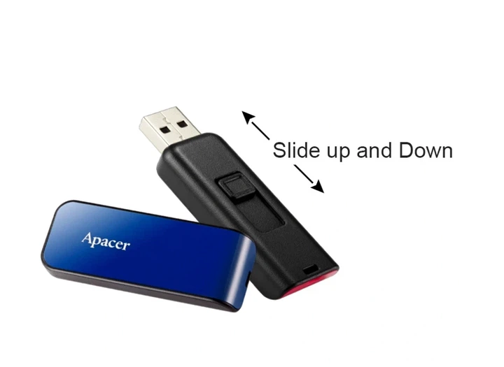 USB флешка Apacer AH334 32GB синий компактный накопитель для хранения данных документов и мультимедиа - Фото 8 USB флешка Apacer AH334 32GB синий компактный накопитель для хранения данных документов и мультимедиа - изображение 8