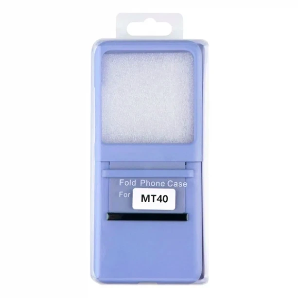 Чехол FlipShield TPU PC для Motorola Moto Razr 40 Ultra защитный с усиленными углами голубой - зображення 5