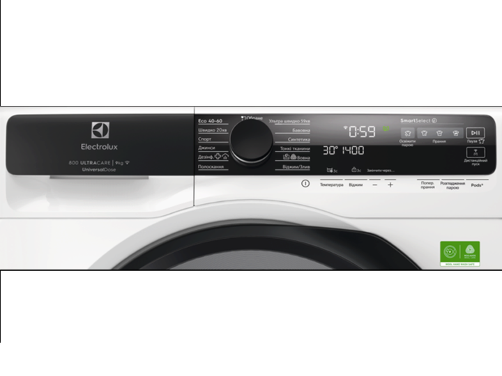 Пральна машина автоматична Electrolux EW8F5492SQU - изображение 2