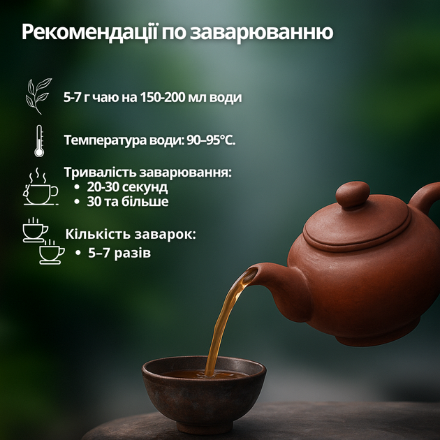 Чай Габа из Да Хун Пао 50 г, чай GABA Цинсинь 2024 г - изображение 3