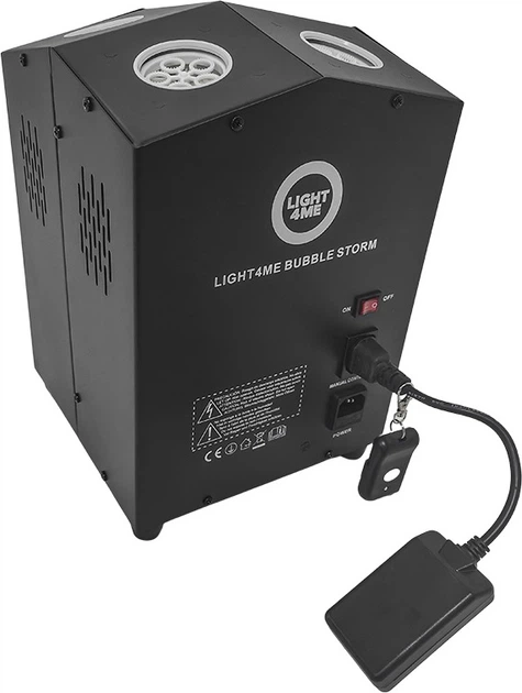 Wytwornica baniek mydlanych Light4Me BUBBLE STORM (5908249818316) - obraz 3