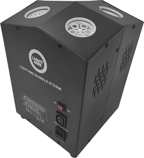 Wytwornica baniek mydlanych Light4Me BUBBLE STORM (5908249818316) - obraz 5